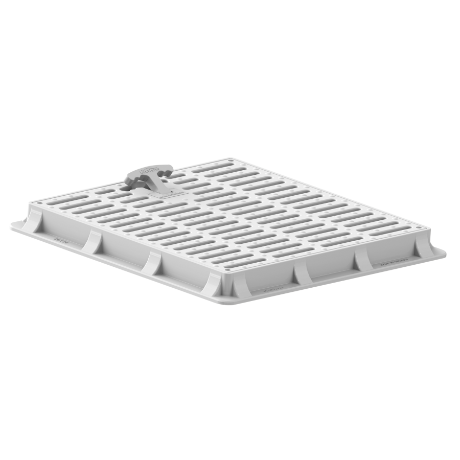 LÜXWARES 50x50 Çerçeve +Izgarali Kapak
